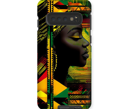 Red and Green Black Queen Fusion Tough Phone Case