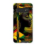 Abstract Red and Green Black Queen Fusion Tough Phone Case