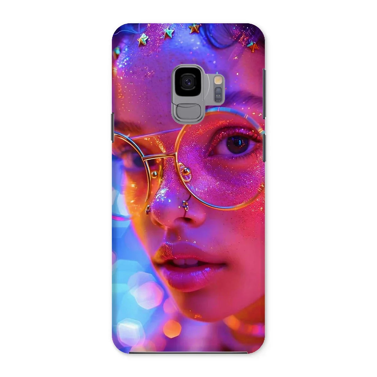 Woman Cosmic Radiance Dreamy Stardust  Snap Phone Case - D'Sare