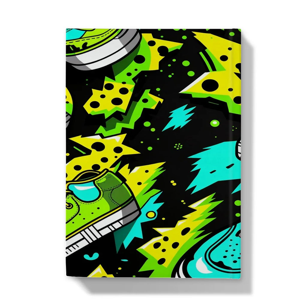 Electric Kicks Art: Urban Pop Art Explosion, Graffiti  Hardback Journal - D'Sare