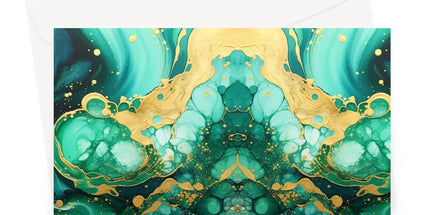 Greengoldale Greeting Card by Prodigi