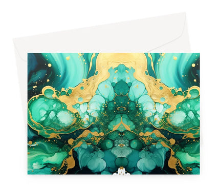 Greengoldale Greeting Card - D'Sare