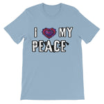 I Love My Peace Unisex Short Sleeve T-Shirt - D'Sare