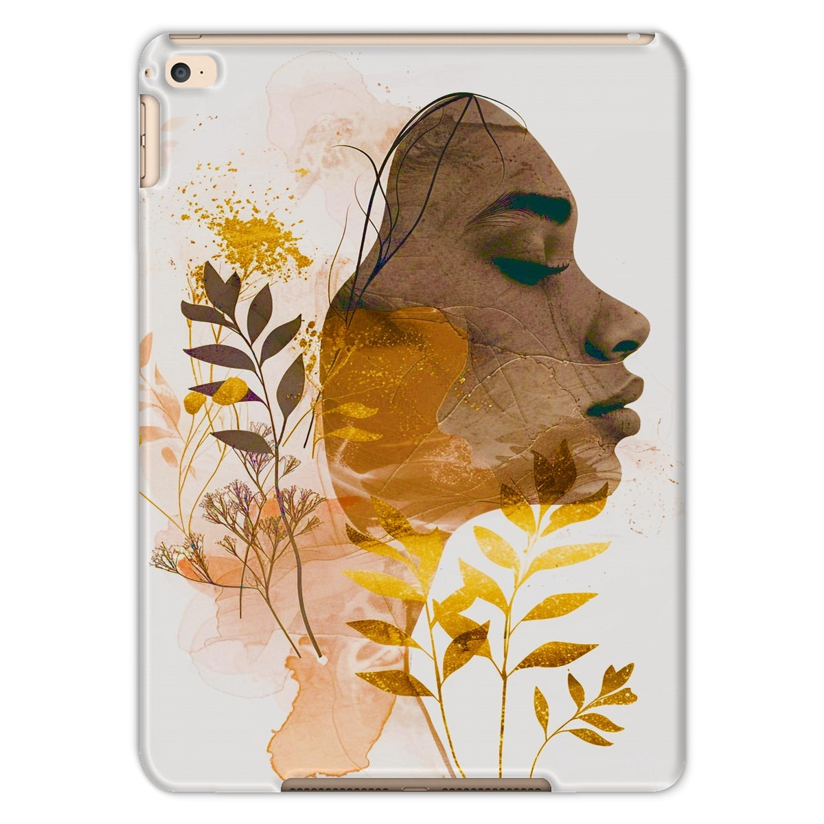 Golden Harmony Silhouette 06 Tablet Cases - D'Sare