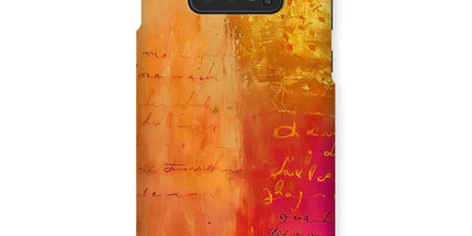 Warm Amber Seranade Snap Phone Case by Prodigi