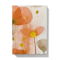 Poppy Echoes Golden Peach Escape 06 Eclectic Art Hardback Journal by Prodigi