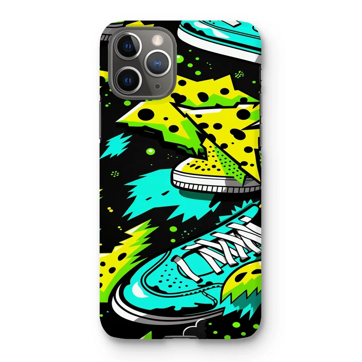 Electric Kicks Art: Urban Pop Art Explosion, Graffiti  Snap Phone Case - D'Sare
