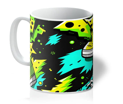 Electric Kicks Art: Urban Pop Art Explosion, Graffiti  Mug - D'Sare