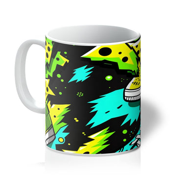 Electric Kicks Art: Urban Pop Art Explosion, Graffiti  Mug - D'Sare