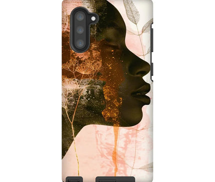 Golden Silence Serene Echoes 06 Tough Eclectic Art Phone Case - D'Sare