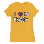 I Love My Peace Women's Favourite T-Shirt - D'Sare