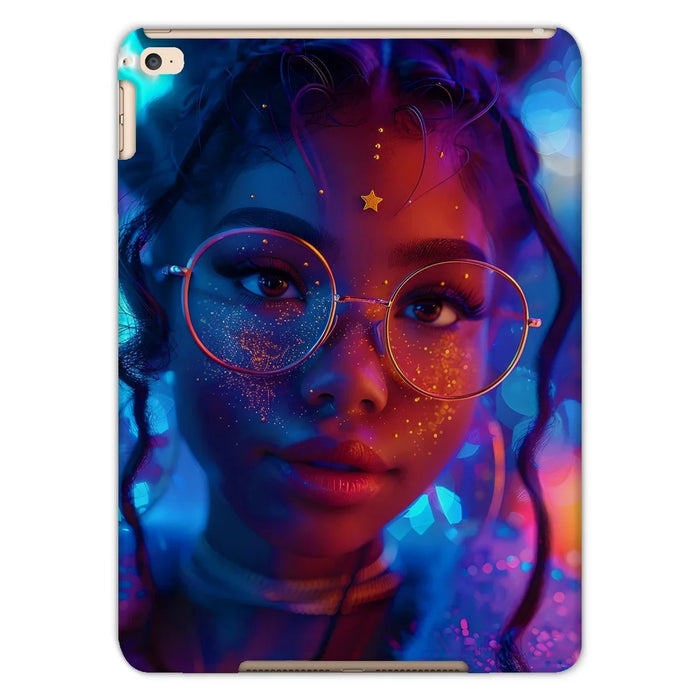 Black Girl Magic Stardust Cosmic Vibe| Black Woman Magic  Tablet Cases