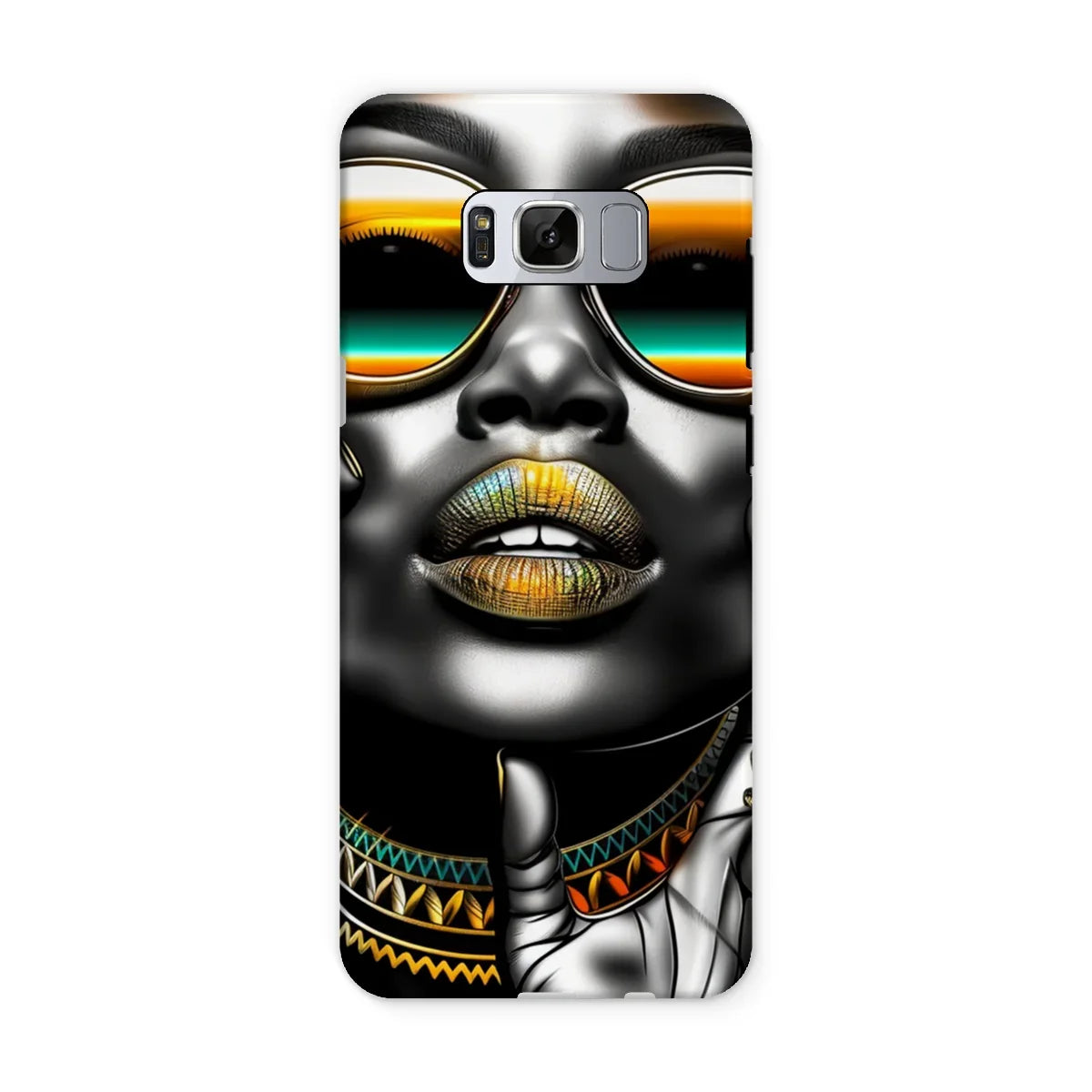 Vibrant Flow Girl Tough Phone Case - D'Sare