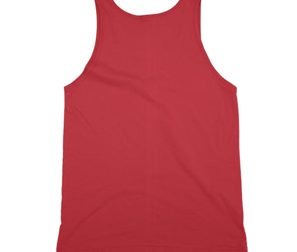 Abstract Red and Green Black Queen Fusion Softstyle Tank Top