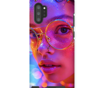 Woman Cosmic Radiance Dreamy Stardust  Tough Phone Case - D'Sare