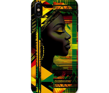 Red and Green Black Queen Fusion Snap Phone Case