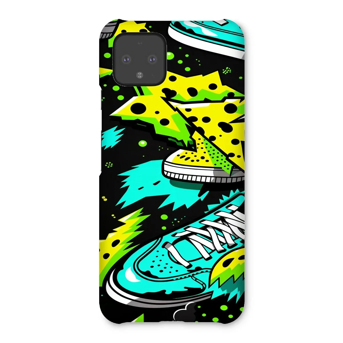 Electric Kicks Art: Urban Pop Art Explosion, Graffiti  Snap Phone Case - D'Sare