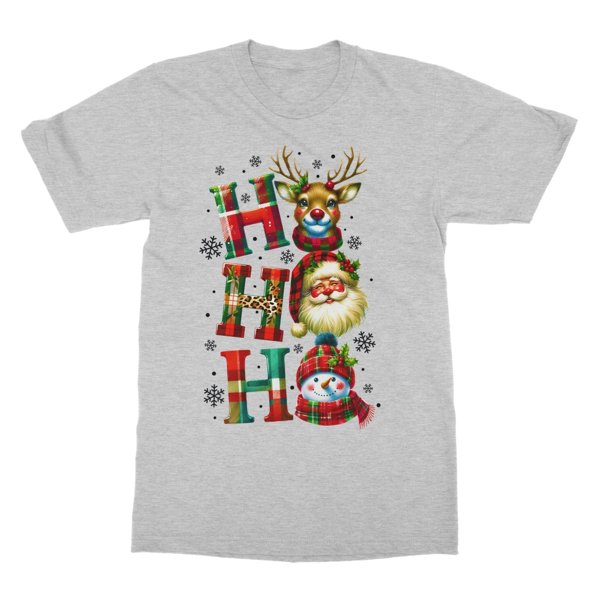 HO HO HO Christmas  Softstyle T-Shirt