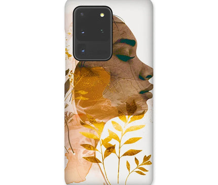 Golden Harmony Silhouette 06 Snap Phone Case - D'Sare