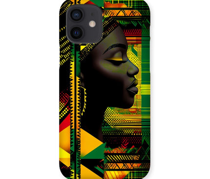 Red and Green Black Queen Fusion Snap Phone Case
