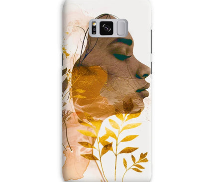 Golden Harmony Silhouette 06 Snap Phone Case - D'Sare