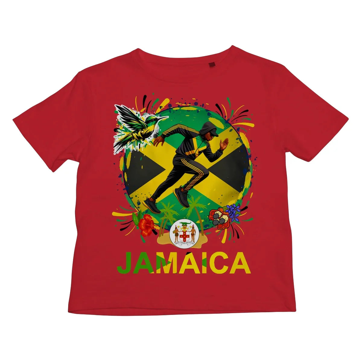 Jamaica Love Graffiti  Kids T-Shirt - D'Sare
