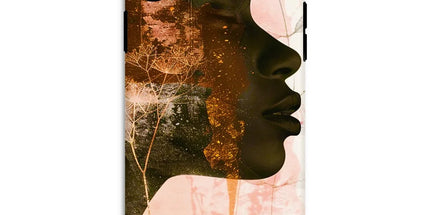 Golden Silence Serene Echoes Tough Phone Case by Prodigi