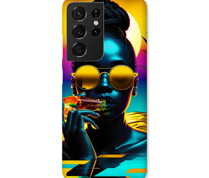 Tropical Sunset Dreams : Neon Vibes  Snap Phone Case - D'Sare