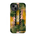 Echos of Duality Golden Pink Reflection Tough Phone Case