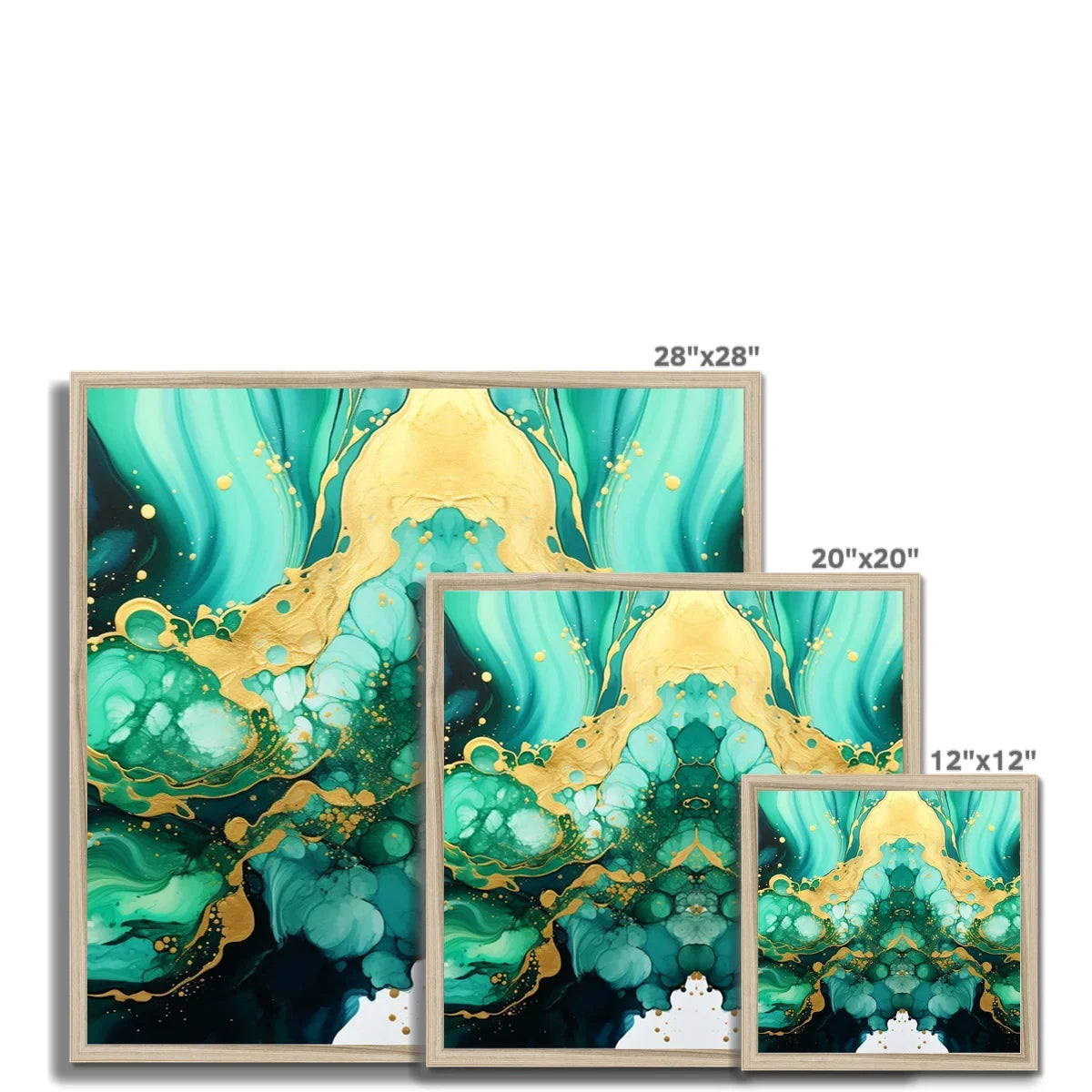 Greengoldale Framed Print - D'Sare