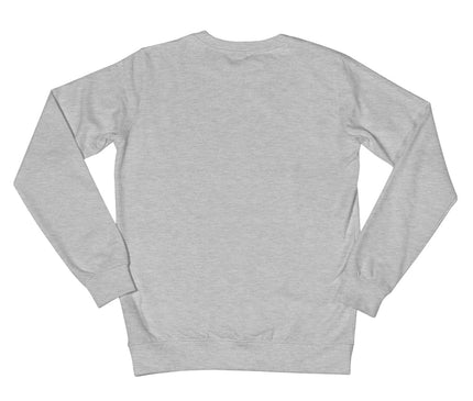 Abstract Red and Green Black Queen Fusion Crew Neck Sweatshirt