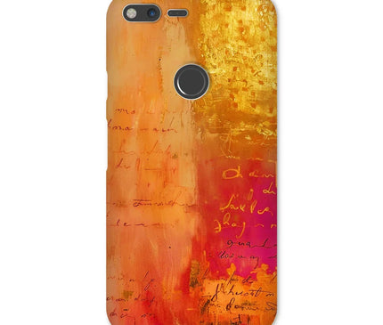 Warm Amber Seranade Snap Phone Case Eclectic Art - D'Sare