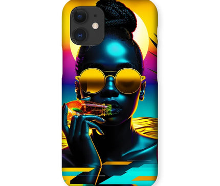 Tropical Sunset Dreams : Neon Vibes  Snap Phone Case - D'Sare