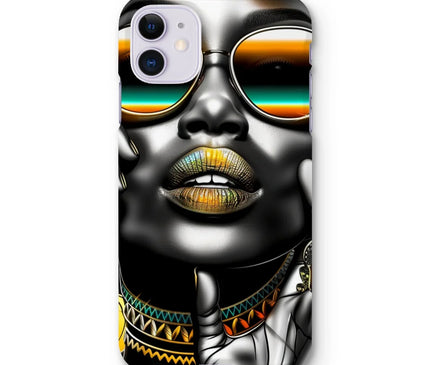 Vibrant Flow Girl Snap Phone Case - D'Sare
