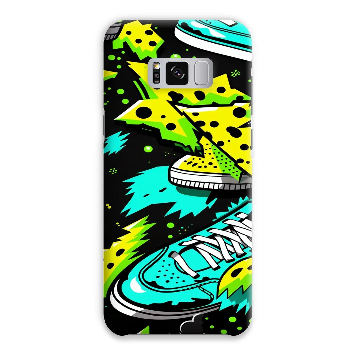 Electric Kicks Art: Urban Pop Art Explosion, Graffiti  Snap Phone Case - D'Sare