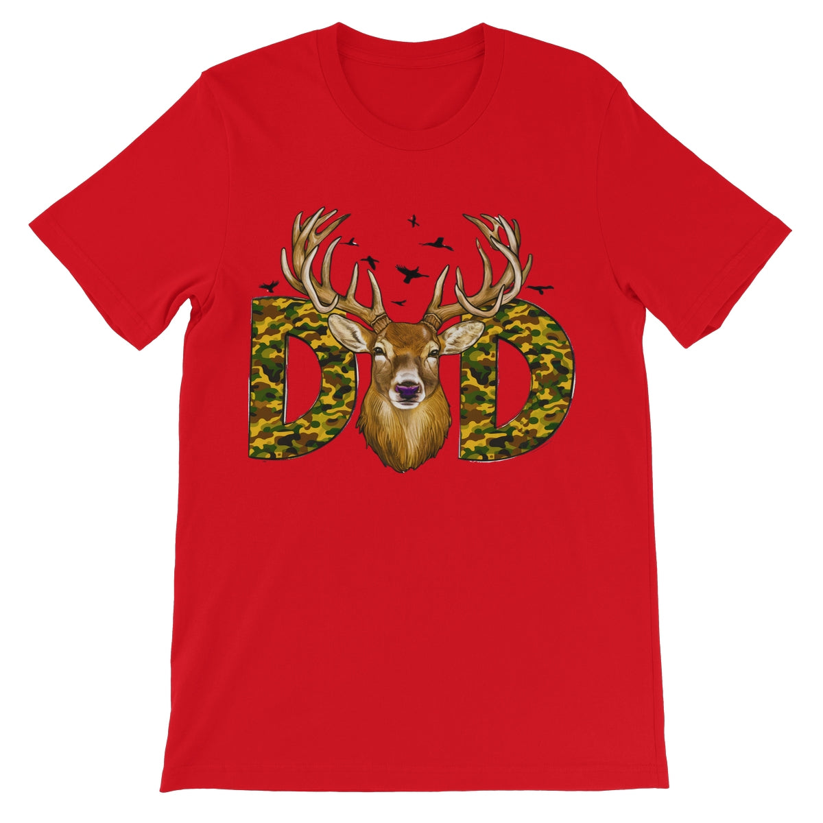 DAD Deer Unisex Short Sleeve T-Shirt - D'Sare