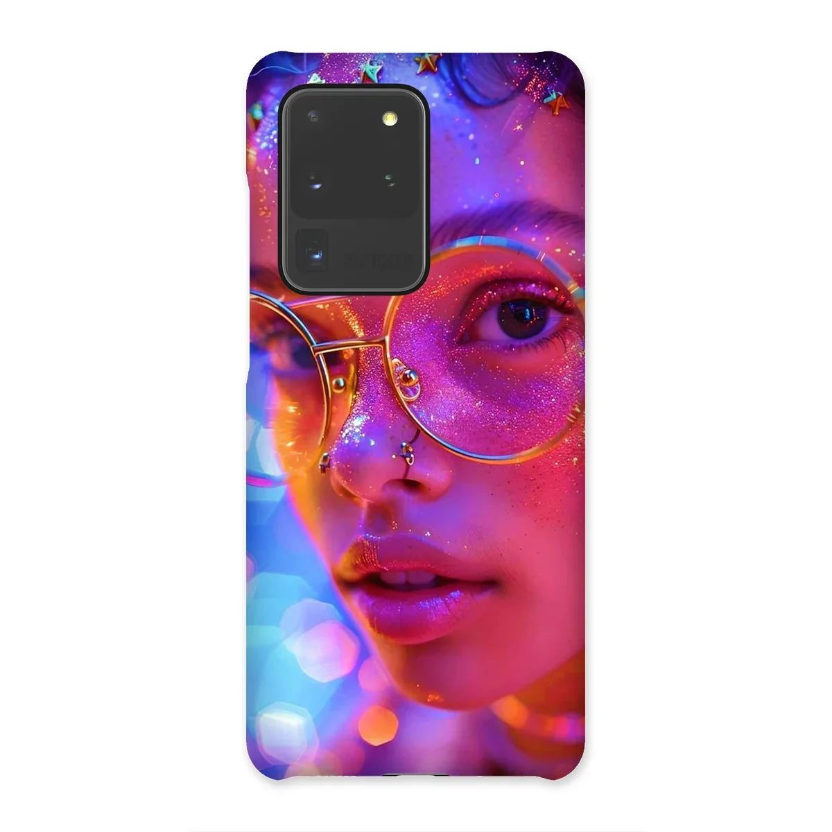 Woman Cosmic Radiance Dreamy Stardust  Snap Phone Case - D'Sare