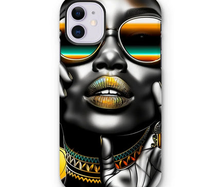 Vibrant Flow Girl Tough Phone Case - D'Sare