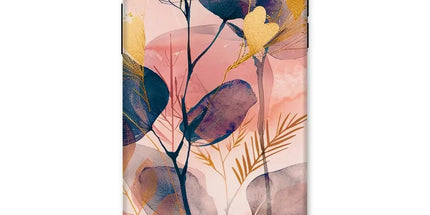 Peachy Golden Flora Escape Tough Phone Case by Prodigi