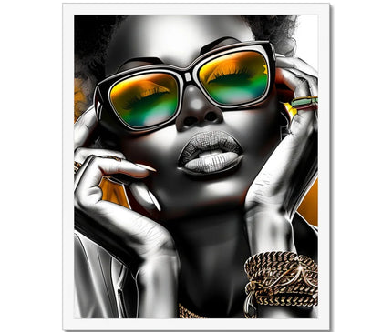 Self Peace Budget Framed Poster - D'Sare