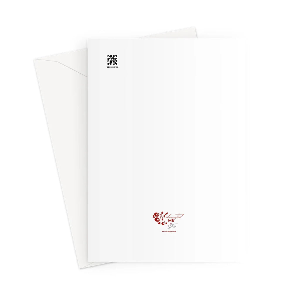 Woman Cosmic Radiance Dreamy Stardust  Greeting Card - D'Sare