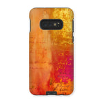 Warm Amber Seranade Tough Phone Case Eclectic Art - D'Sare