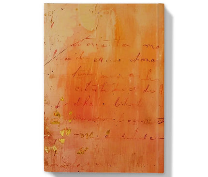 Warm Amber Seranade Hardback Journal Eclectic Art - D'Sare