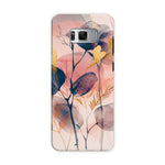 Peachy Blue Golden Flora Escape  Tough Phone Case - D'Sare