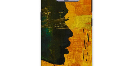 Golden Afrocentric Silhouette Tough Phone Case by Prodigi