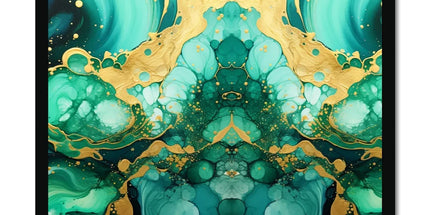 Greengoldale Framed Print by Prodigi