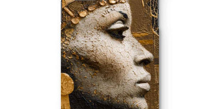 Afrocentric Golden Empress Snap Phone Case by Prodigi