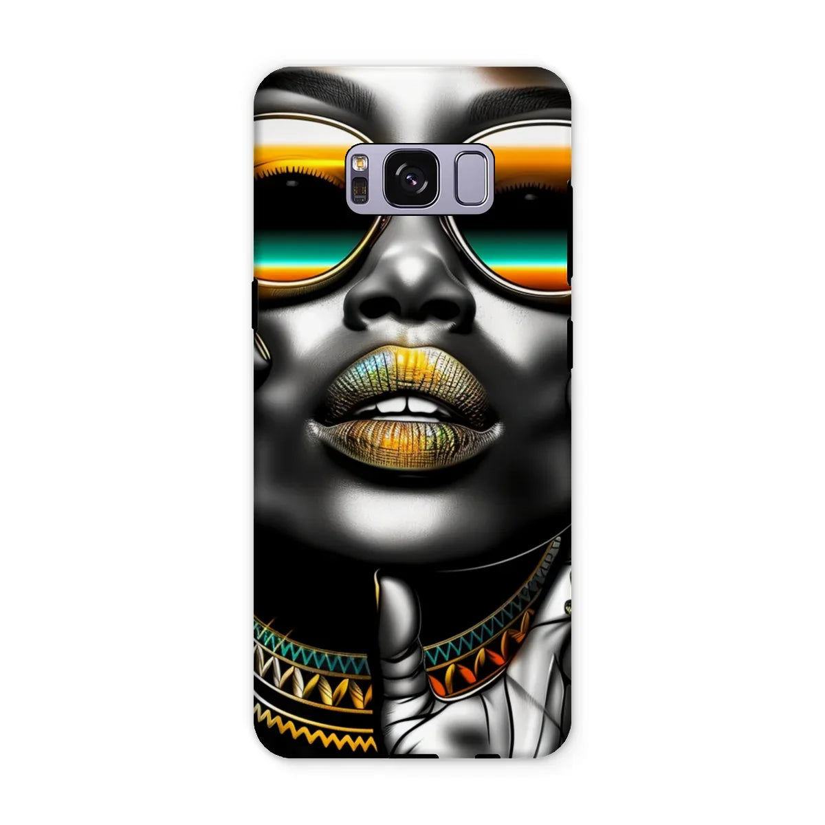 Vibrant Flow Girl Tough Phone Case - D'Sare