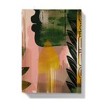 Echos of Duality Golden Pink Reflection Hardback Journal