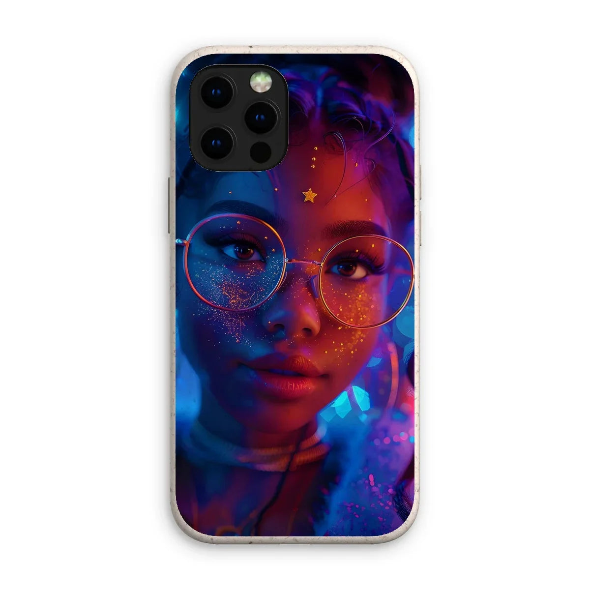 Black Girl Magic Stardust Cosmic Vibe| Black Woman Magic  Eco Phone Case - D'Sare